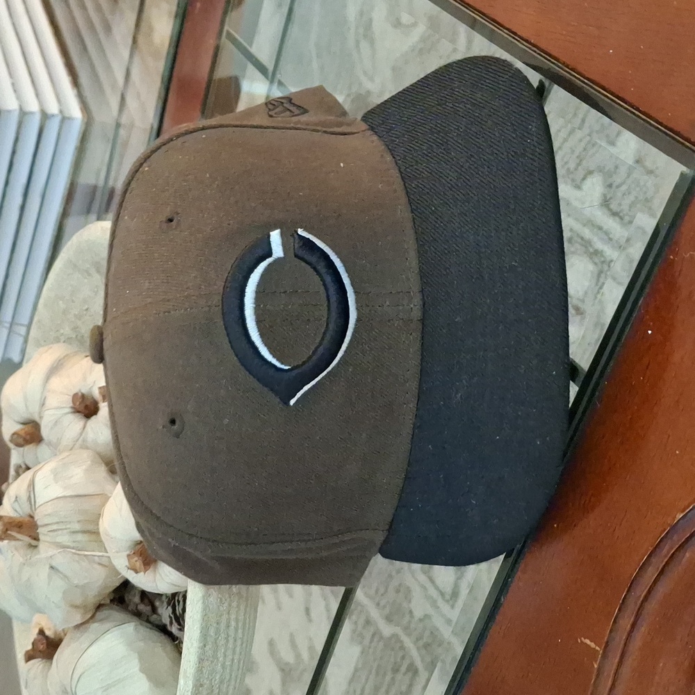 New Era Brown 59FIFTY Cincinnati Reds Cap MLB Fitted Size 71/4